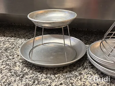 4 st serveringfat för skaldjurplateu