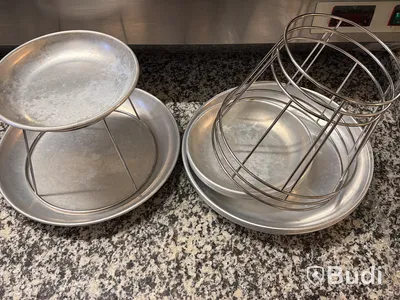 4 st serveringfat för skaldjurplateu
