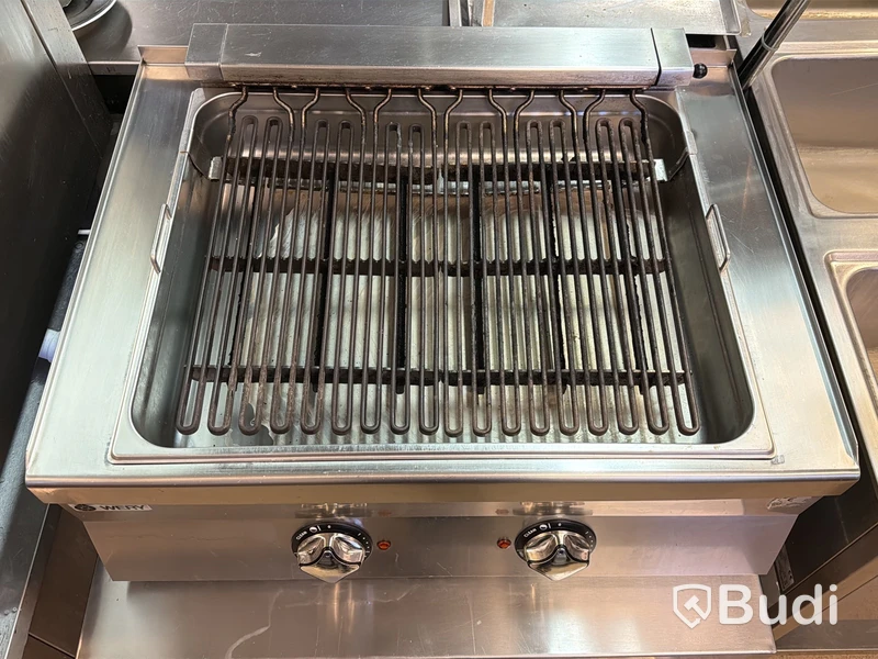 Elgrill, WERY CW68E, två brännare