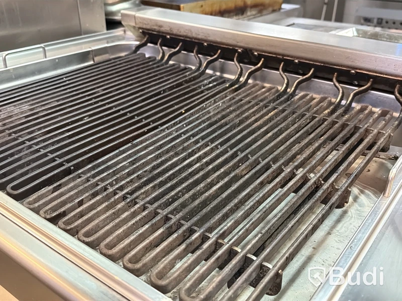 Elgrill, WERY CW68E, två brännare