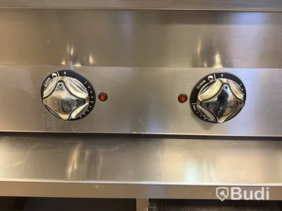 Elgrill, WERY CW68E, två brännare