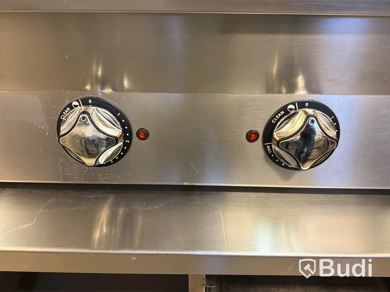 Elgrill, WERY CW68E, två brännare
