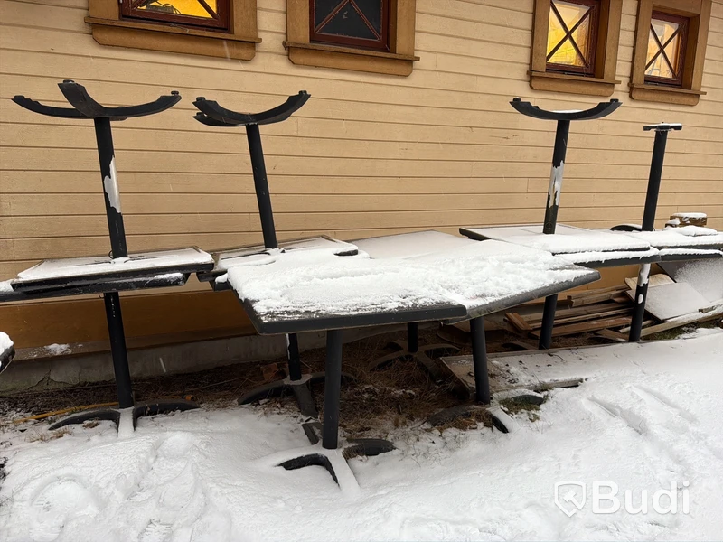 Bordsunderrede för utomhusbruk, 8 st