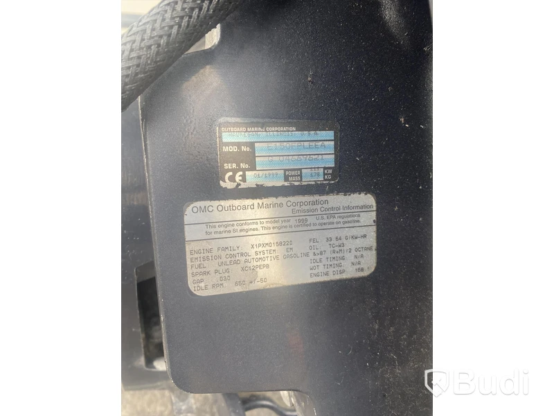 Ribbåt Marlin med Evinrude 150 hk. 2-takt. -2000. Längd (m): 6,30