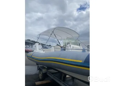 Ribbåt Marlin med Evinrude 150 hk. 2-takt. -2000. Längd (m): 6,30
