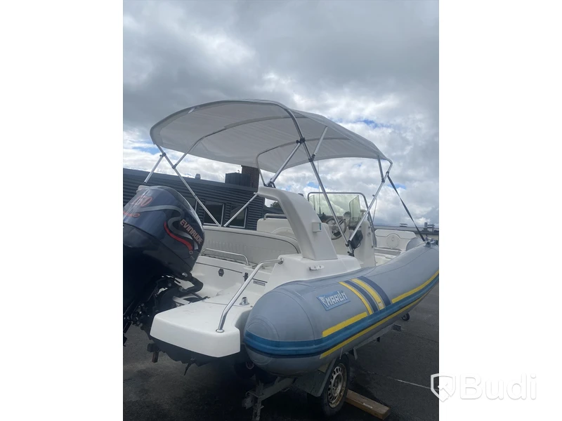 Ribbåt Marlin med Evinrude 150 hk. 2-takt. -2000. Längd (m): 6,30