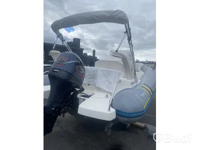 Ribbåt Marlin med Evinrude 150 hk. 2-takt. -2000. Längd (m): 6,30