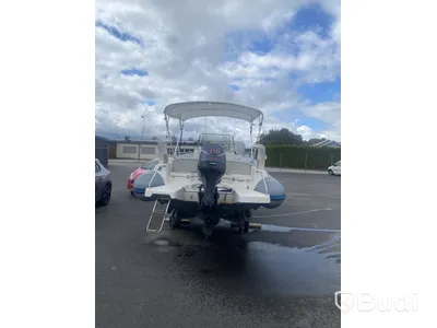 Ribbåt Marlin med Evinrude 150 hk. 2-takt. -2000. Längd (m): 6,30