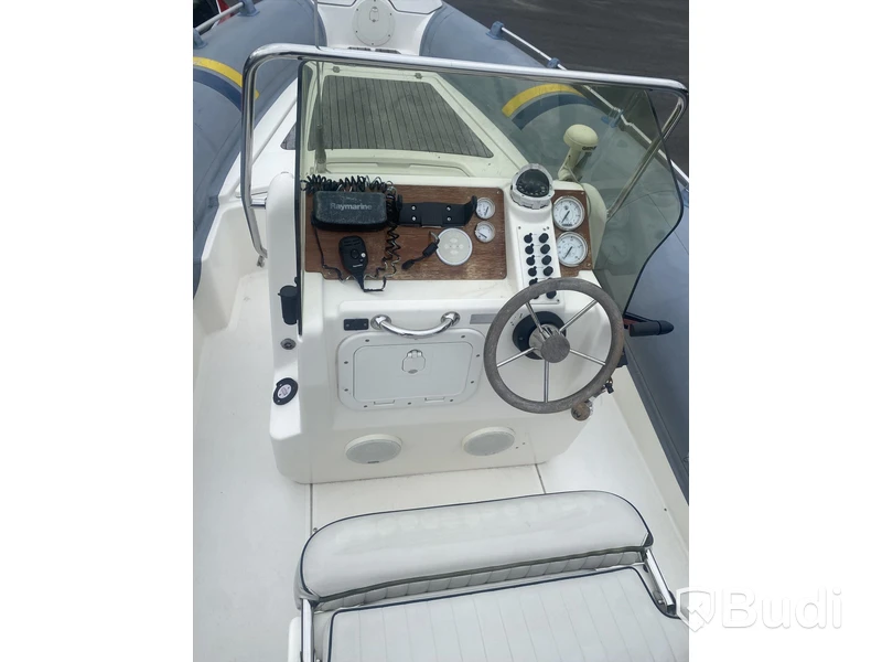 Ribbåt Marlin med Evinrude 150 hk. 2-takt. -2000. Längd (m): 6,30
