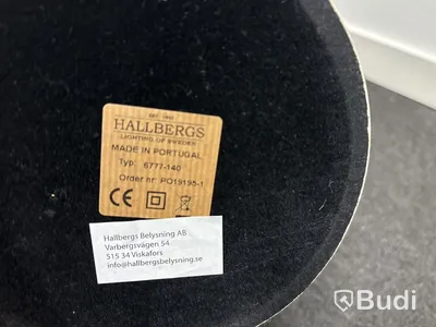 Bordslampa Hallbergs