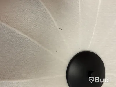 Bordslampa Hallbergs och sidobord i metall