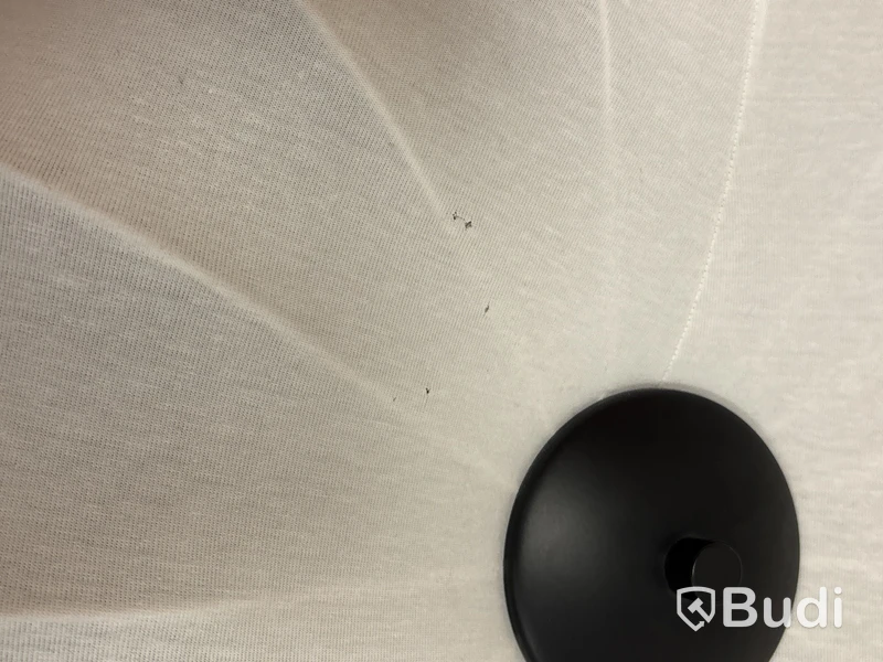 Bordslampa Hallbergs och sidobord i metall