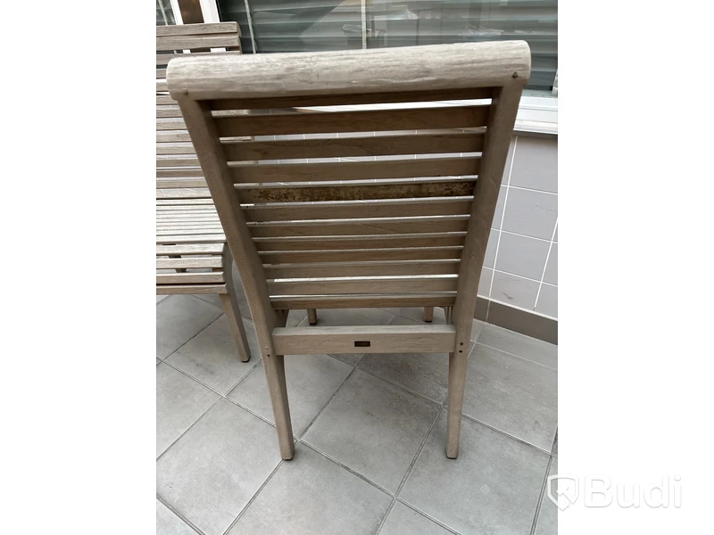 2 st. Utomhusstolar Artwood