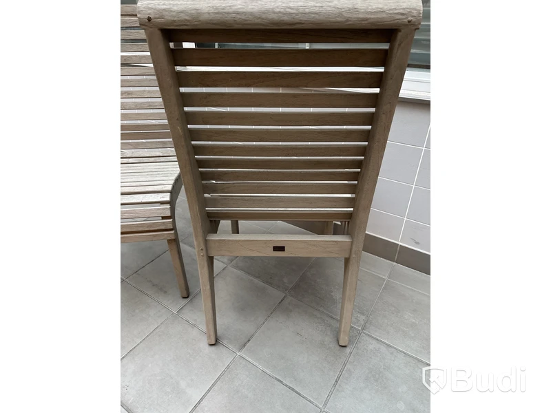 2 st. Utomhusstolar Artwood