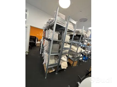 2 st. Hyllsektioner i metall