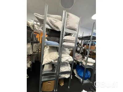 2 st. Hyllsektioner i metall