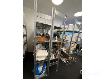 2 st. Hyllsektioner i metall