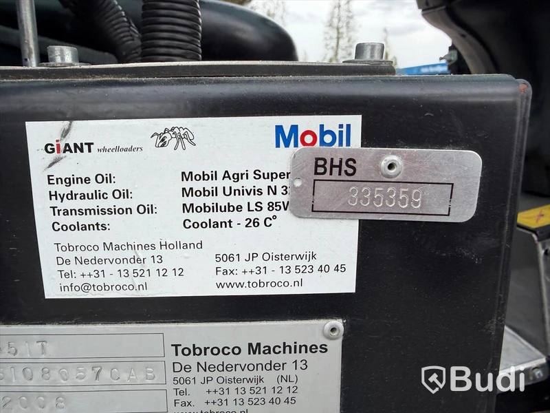 Minilastare Giant V451T -2008 | Redskap