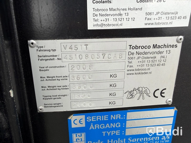 Minilastare Giant V451T -2008 | Redskap