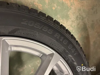 4 st. Vinterhjul  Kumho 205/55R16 XL