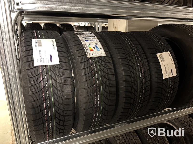 4 st. Vinterhjul  Kumho 205/55R16 XL