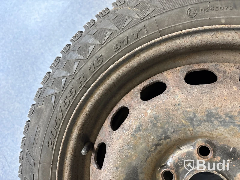 4 st. Vinterhjul  Pirelli 205/55R16 91T
