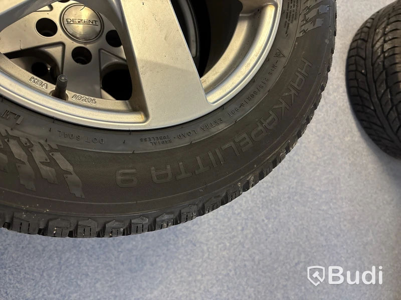 4 st. Vinterhjul Nokian 215/60R16