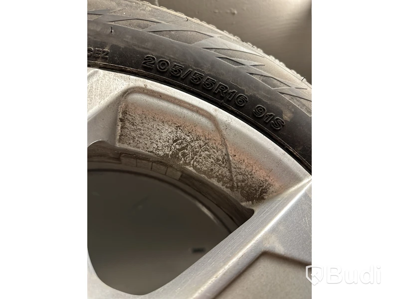 4 st. Vinterhjul Bridgestone 205/55R16 91S