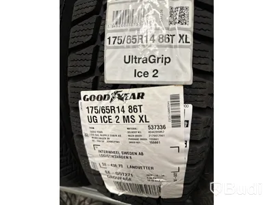 4 st. Vinterdäck Goodyear 175/65R14 86 XL