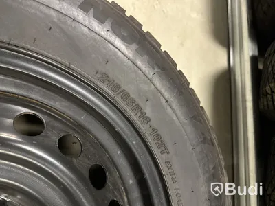 4 st. Vinterhjul, Bridgestone 215/65R16 102T