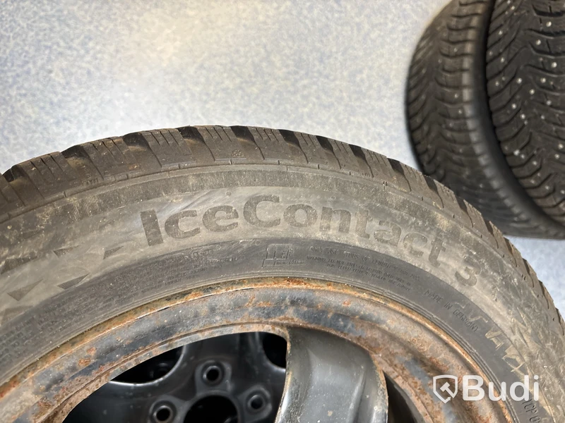 4 st. Vinterhjul Continental 205/55R16 TXL