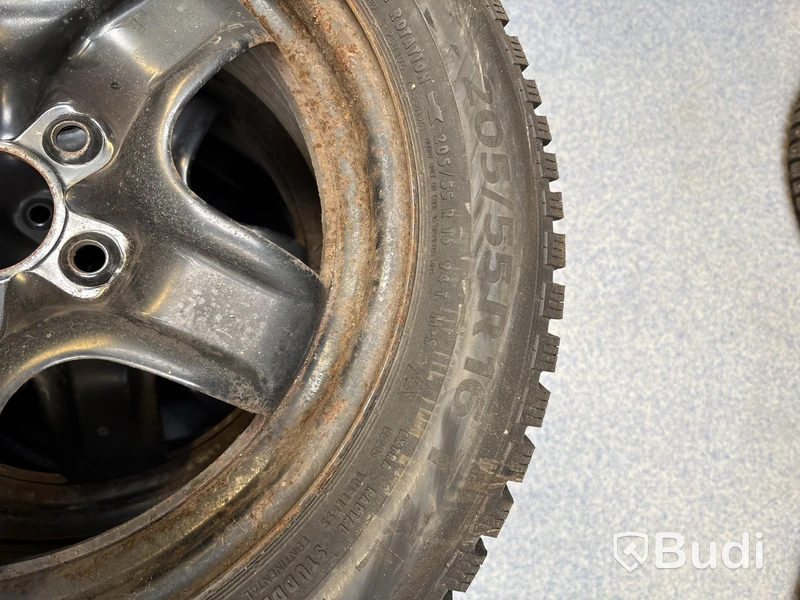 4 st. Vinterhjul Continental 205/55R16 TXL