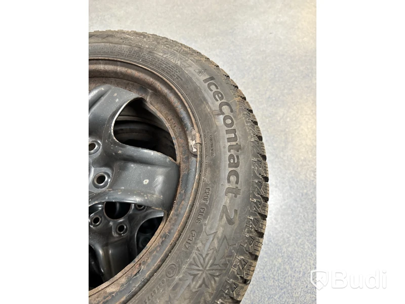 4 st. Vinterhjul Continental 205/55R16 TXL