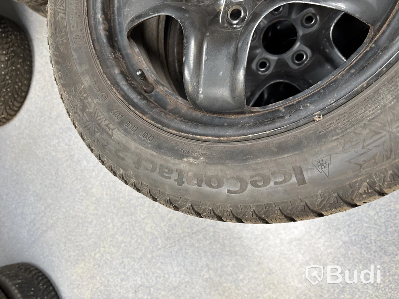 4 st. Vinterhjul Continental 205/55R16 TXL