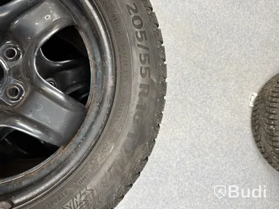 4 st. Vinterhjul Continental 205/55R16 TXL