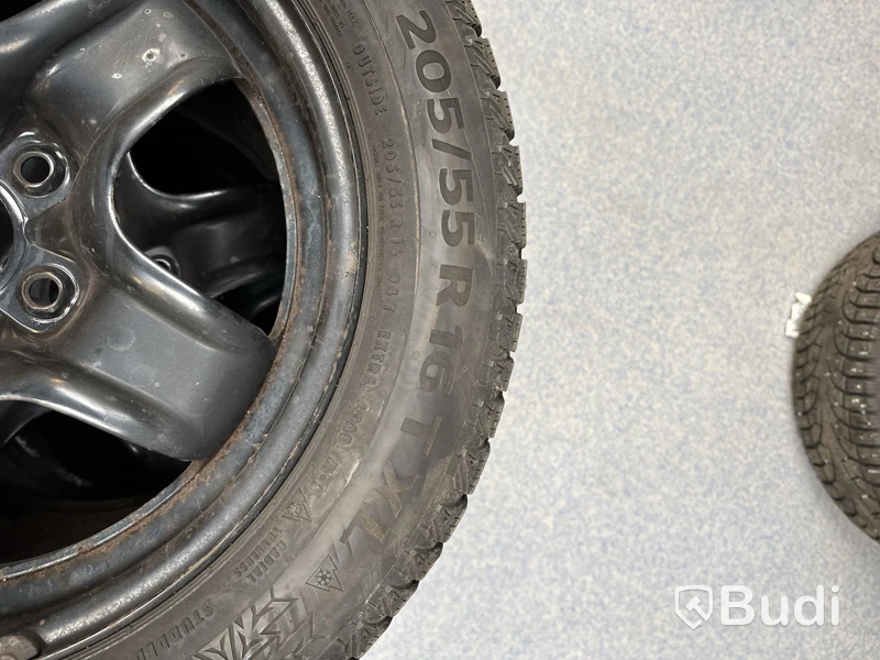 4 st. Vinterhjul Continental 205/55R16 TXL