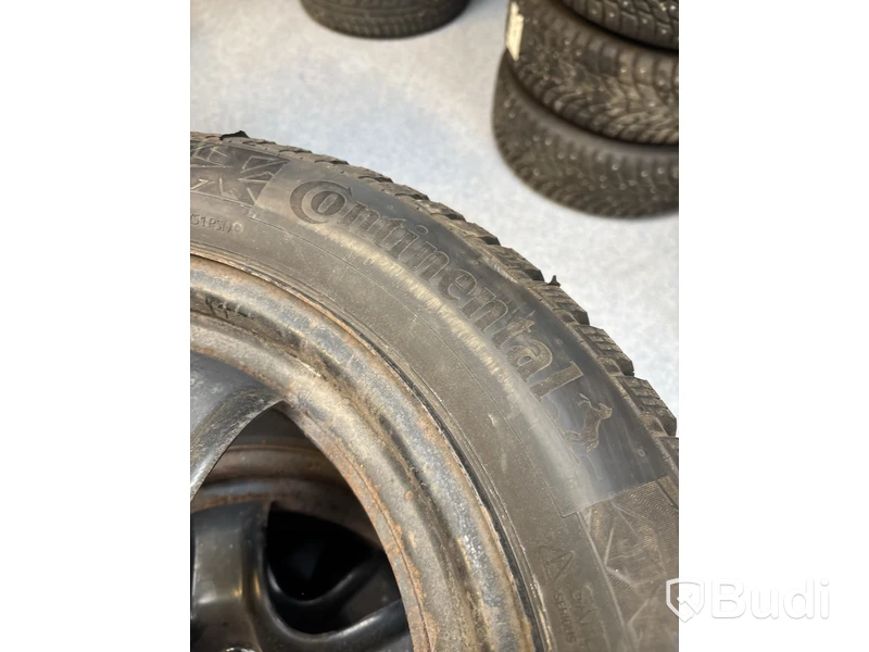 4 st. Vinterhjul Continental 205/55R16 TXL