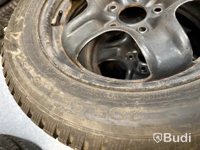 4 st. Vinterhjul Continental 205/55R16 TXL
