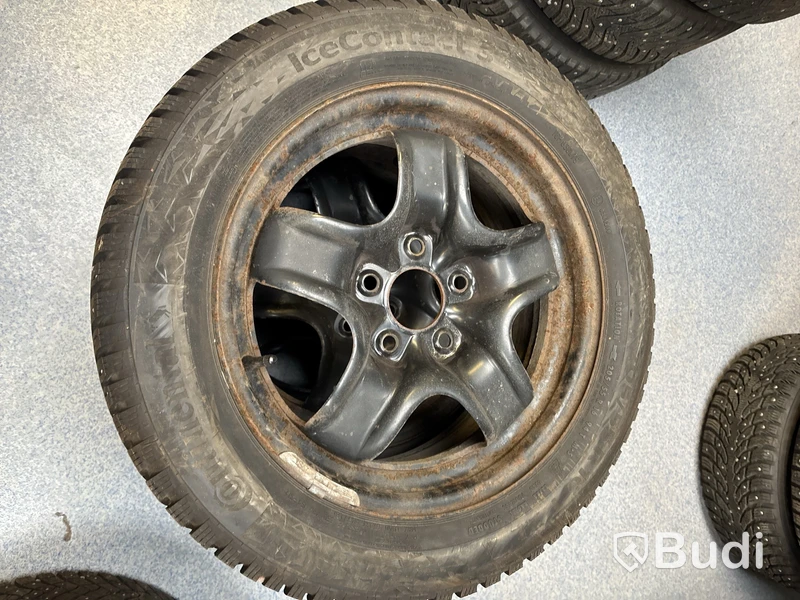 4 st. Vinterhjul Continental 205/55R16 TXL