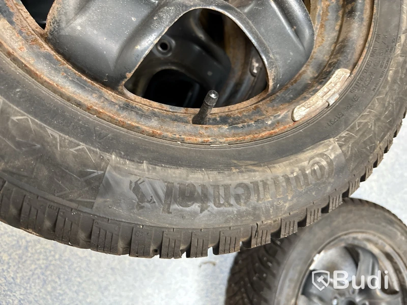 4 st. Vinterhjul Continental 205/55R16 TXL