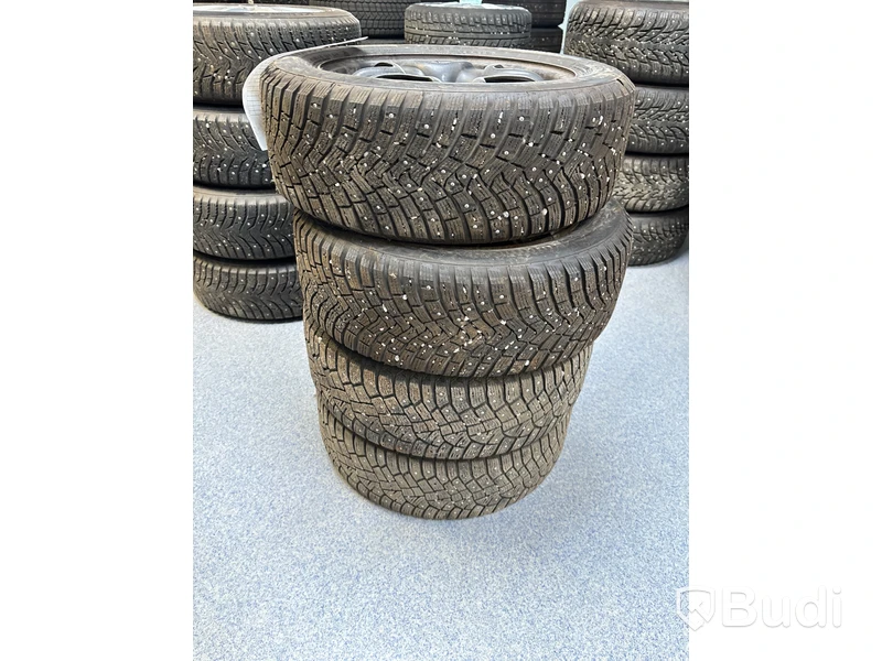 4 st. Vinterhjul Continental 205/55R16 TXL