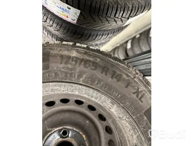 4 st. Sommarhjul, Continental 175/65R14