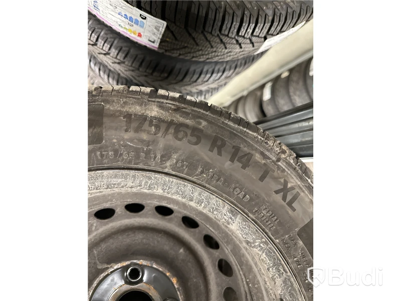 4 st. Sommarhjul, Continental 175/65R14
