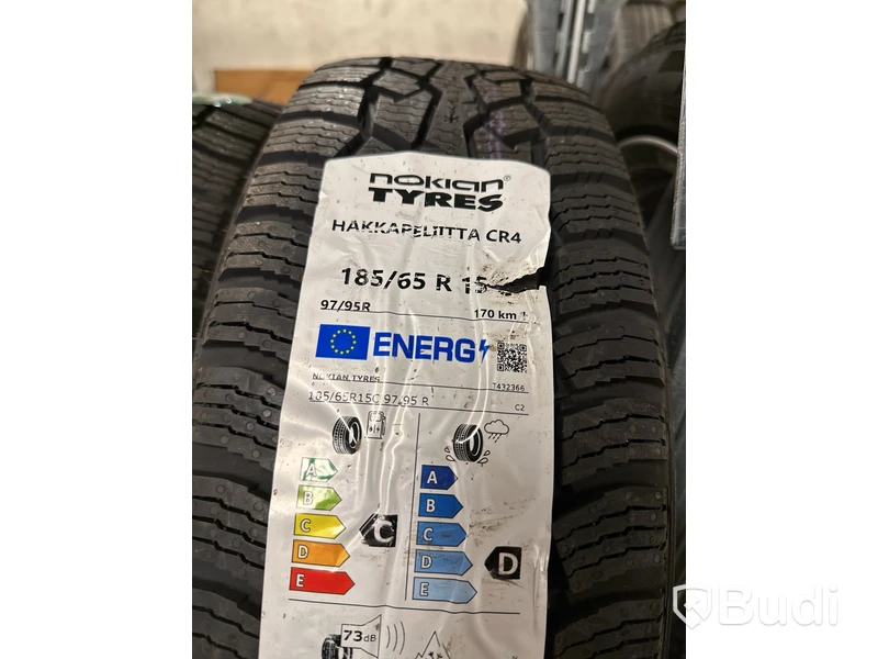 NY 4 Vinterhjul, Nokian 185/65R15 C