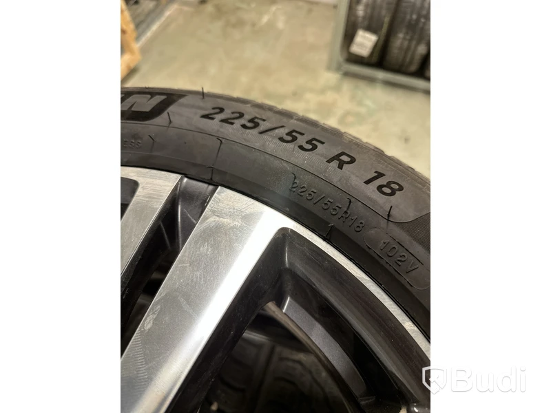 4 st. Sommarhjul, Michelin 225/55R18