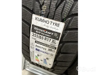 4 st. Vinterhjul, Kumho 255/65R17