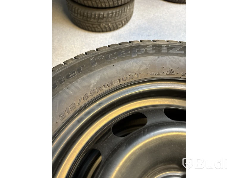 4 st. Vinterhjul Hankook 215/65R16 102T