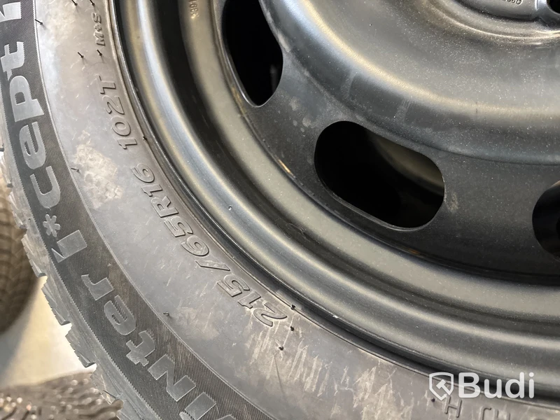 4 st. Vinterhjul Hankook 215/65R16 102T