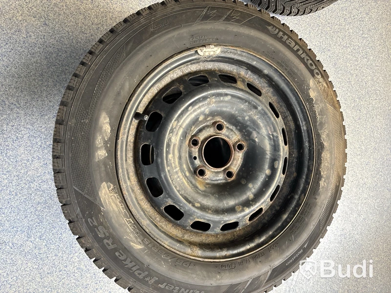 4 st. Vinterhjul Hankook 195/65R16 95T