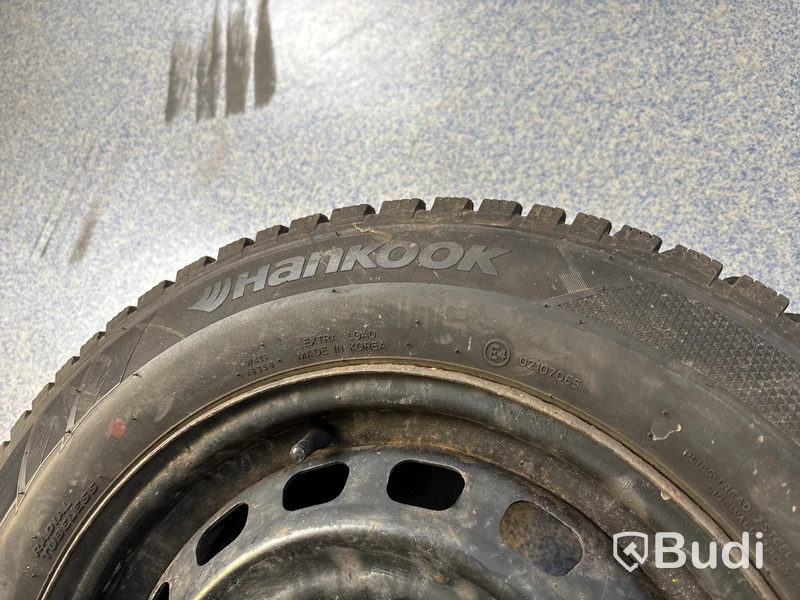 4 st. Vinterhjul Hankook 195/65R16 95T